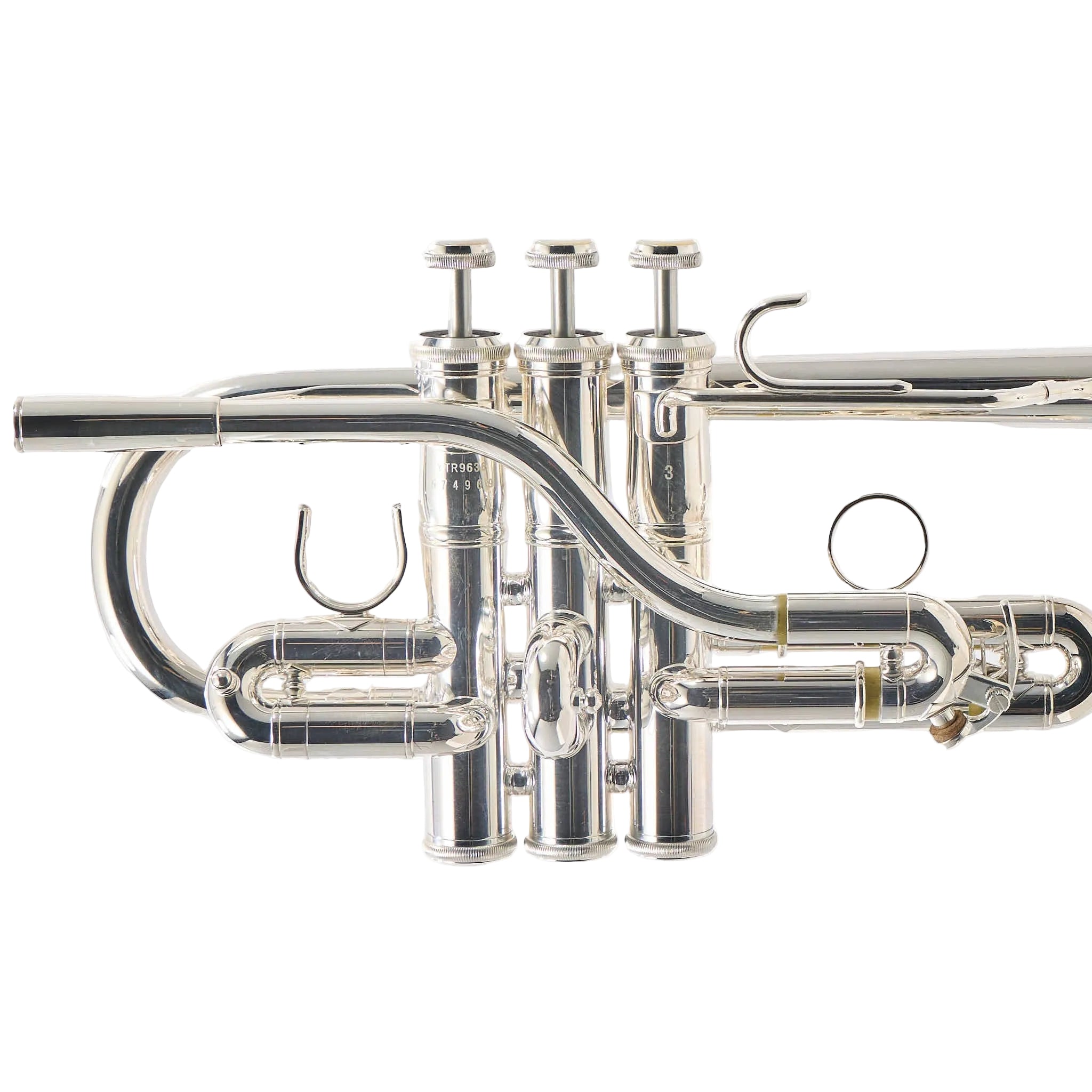 Yamaha YTR-9636 Custom Series Eb/D Trumpet in Silver Plate