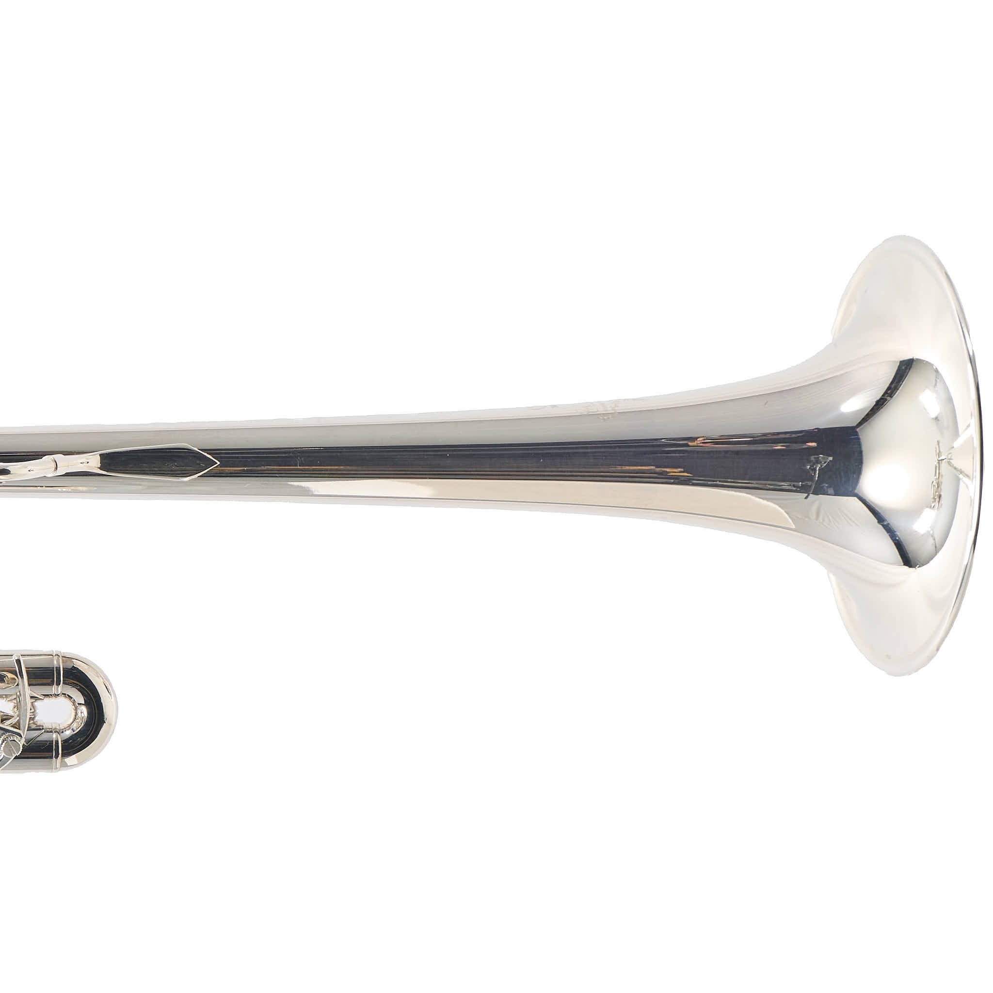 Yamaha YTR-9636 Custom Series Eb/D Trumpet in Silver Plate