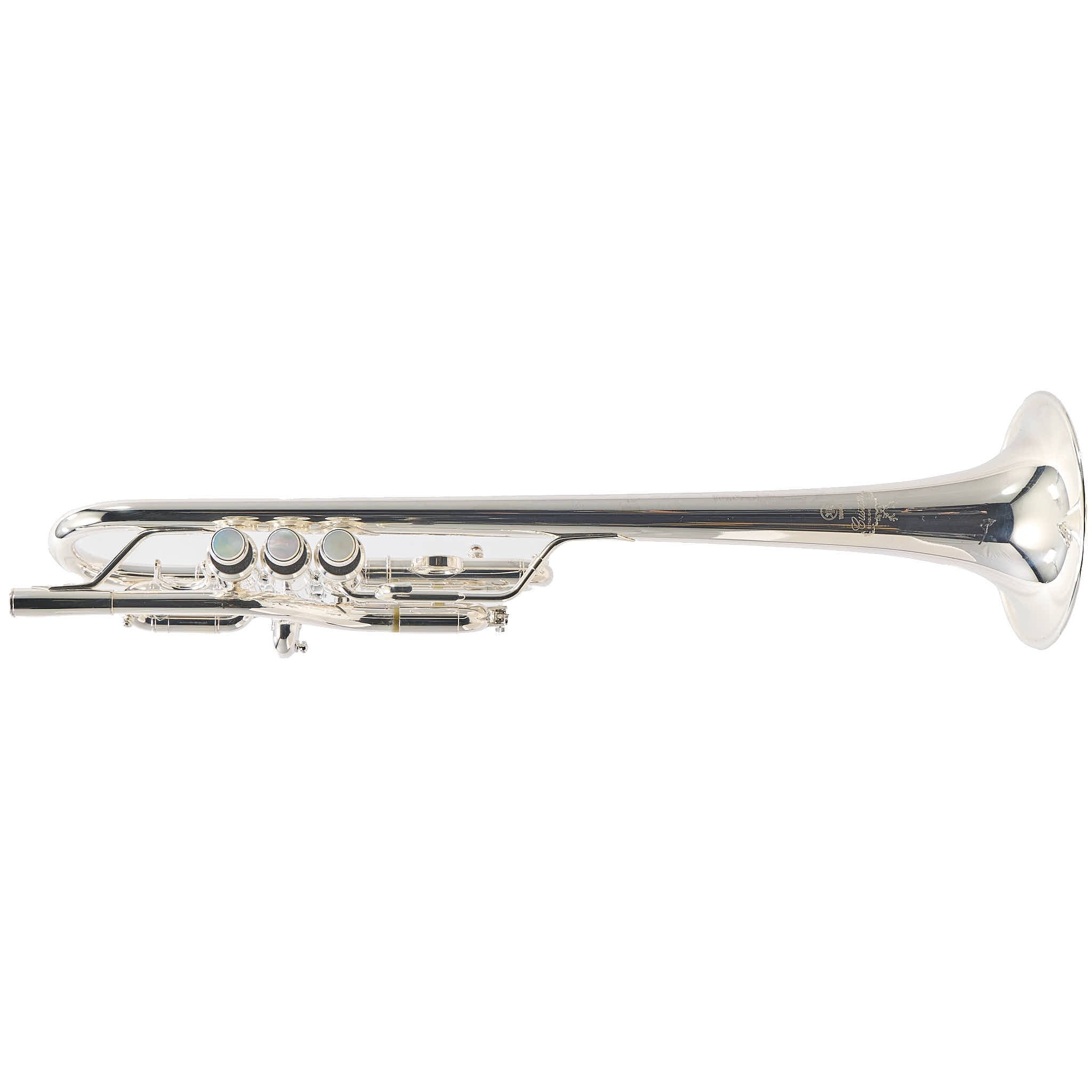 Yamaha YTR-9636 Custom Series Eb/D Trumpet in Silver Plate
