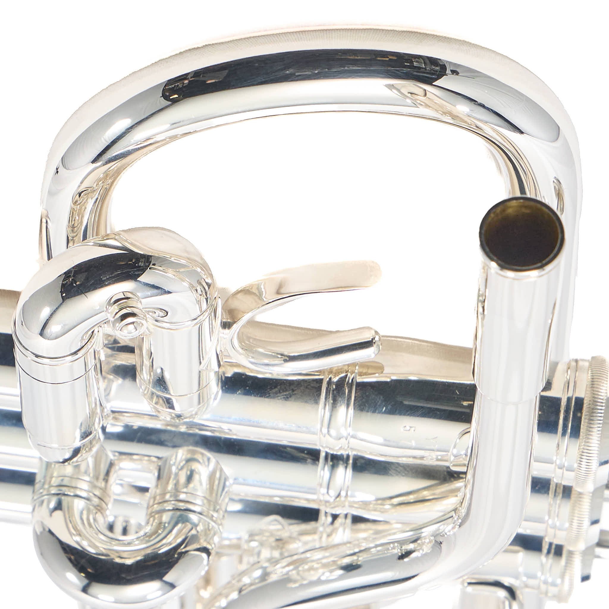 Yamaha YTR-9636 Custom Series Eb/D Trumpet in Silver Plate