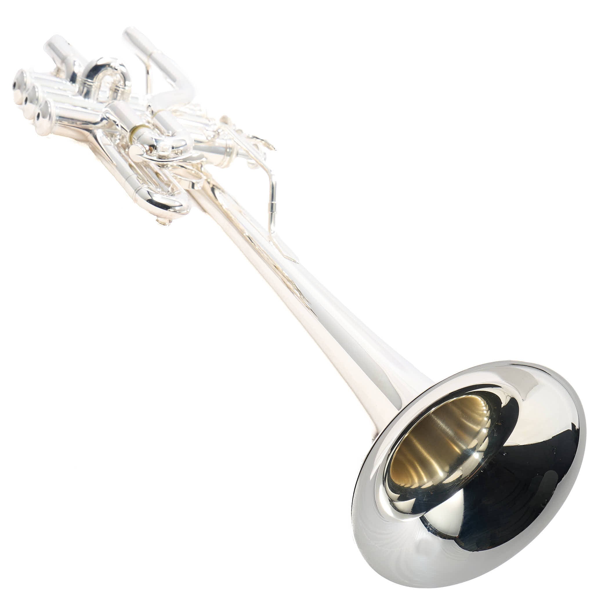 Yamaha YTR-9636 Custom Series Eb/D Trumpet in Silver Plate