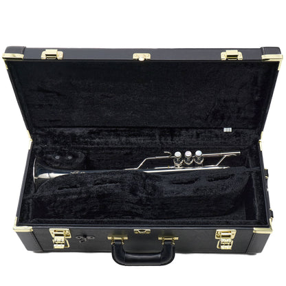 Yamaha YTR-9636 Custom Series Eb/D Trumpet in Silver Plate