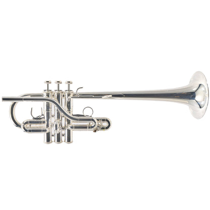 Yamaha YTR-9636 Custom Series Eb/D Trumpet in Silver Plate