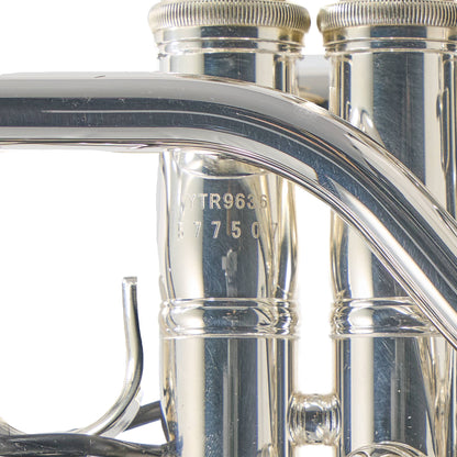 Yamaha YTR-9636 Custom Series Eb/D Trumpet in Silver Plate
