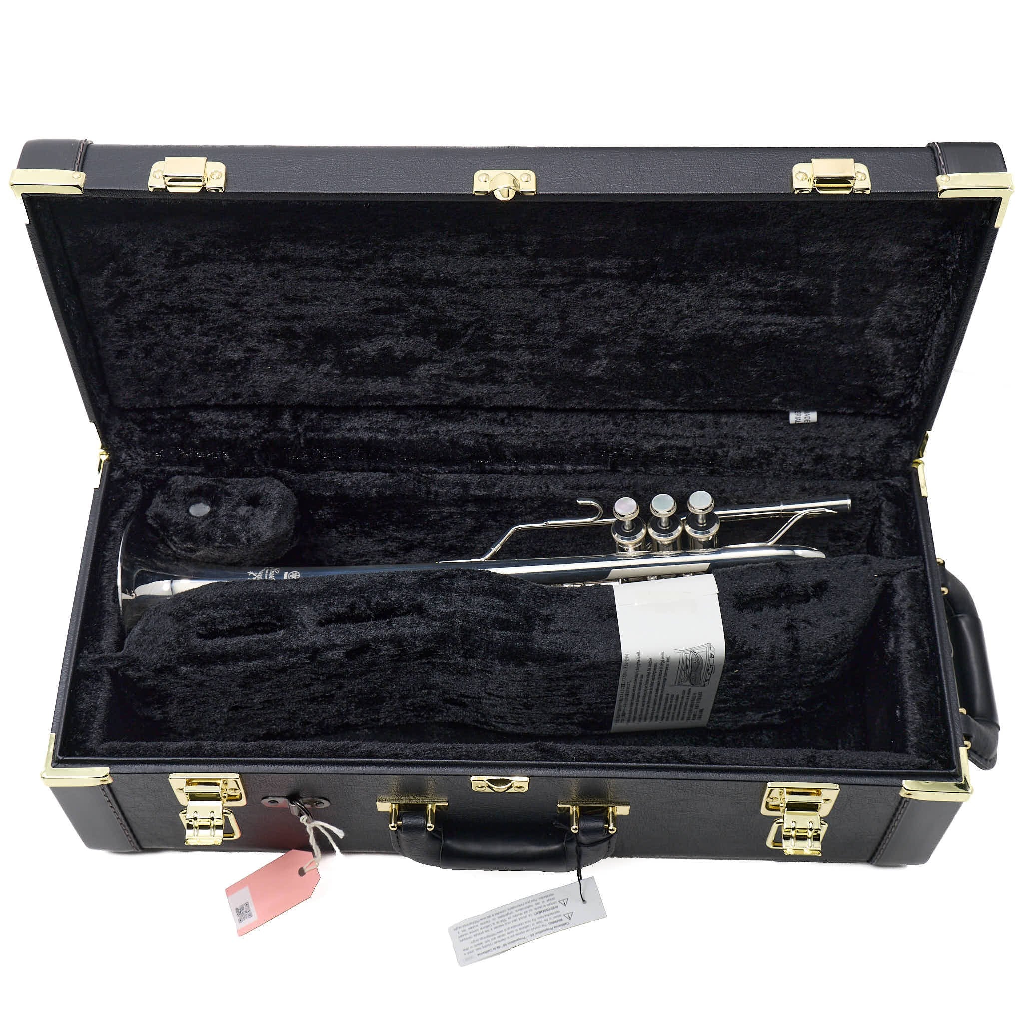 Yamaha YTR-9636 Custom Series Eb/D Trumpet in Silver Plate