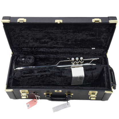 Yamaha YTR-9636 Custom Series Eb/D Trumpet in Silver Plate