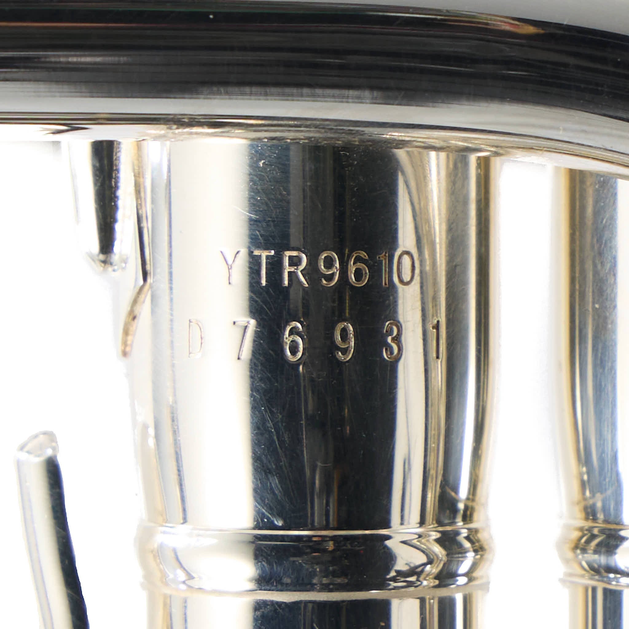 Yamaha YTR-9610 Custom Series Eb/D Trumpet in Silver Plate