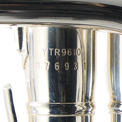 Yamaha YTR-9610 Custom Series Eb/D Trumpet in Silver Plate