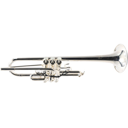 Yamaha YTR-9610 Custom Series Eb/D Trumpet in Silver Plate