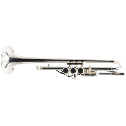 Yamaha YTR-9610 Custom Series Eb/D Trumpet in Silver Plate