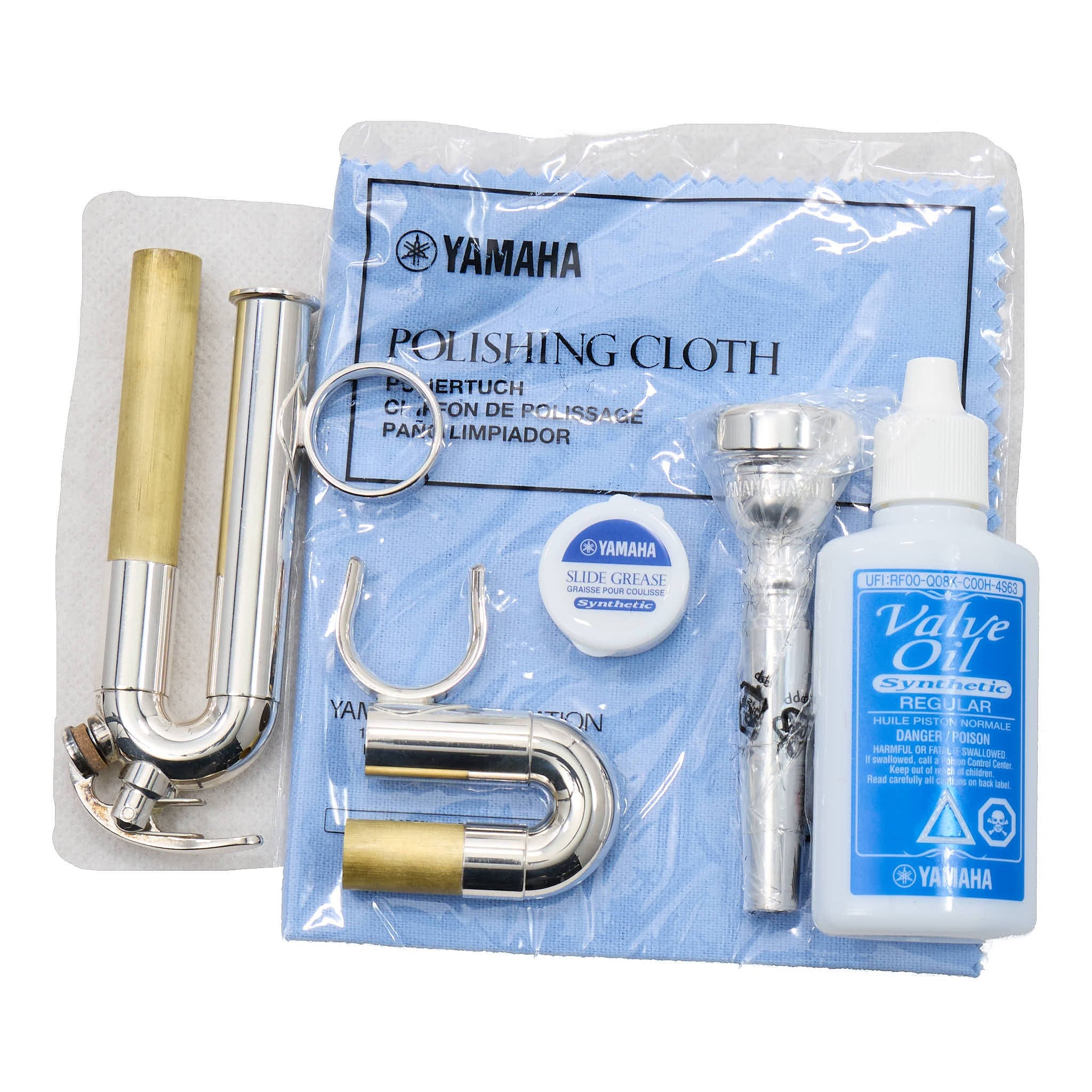 Yamaha YTR-9610 Custom Series Eb/D Trumpet in Silver Plate