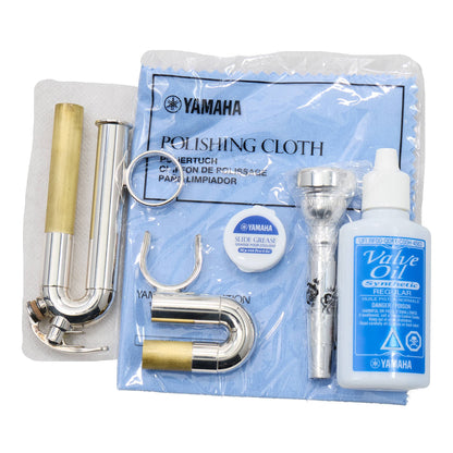 Yamaha YTR-9610 Custom Series Eb/D Trumpet in Silver Plate