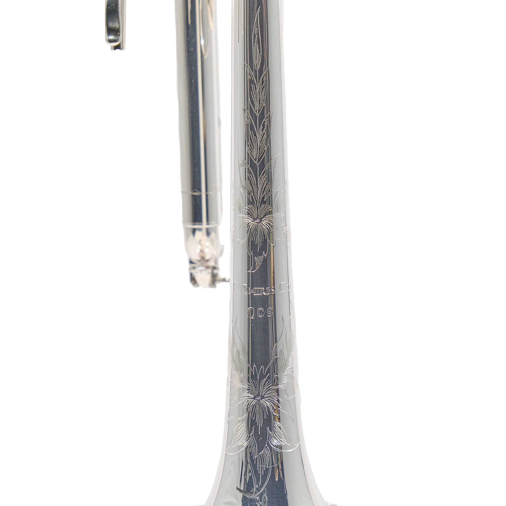 S.E. Shires TRQ9S Q-Series Professional Piccolo Trumpet in Silver Plate