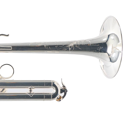 S.E. Shires TRQ9S Q-Series Professional Piccolo Trumpet in Silver Plate