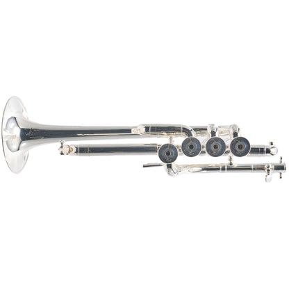 S.E. Shires TRQ9S Q-Series Professional Piccolo Trumpet in Silver Plate