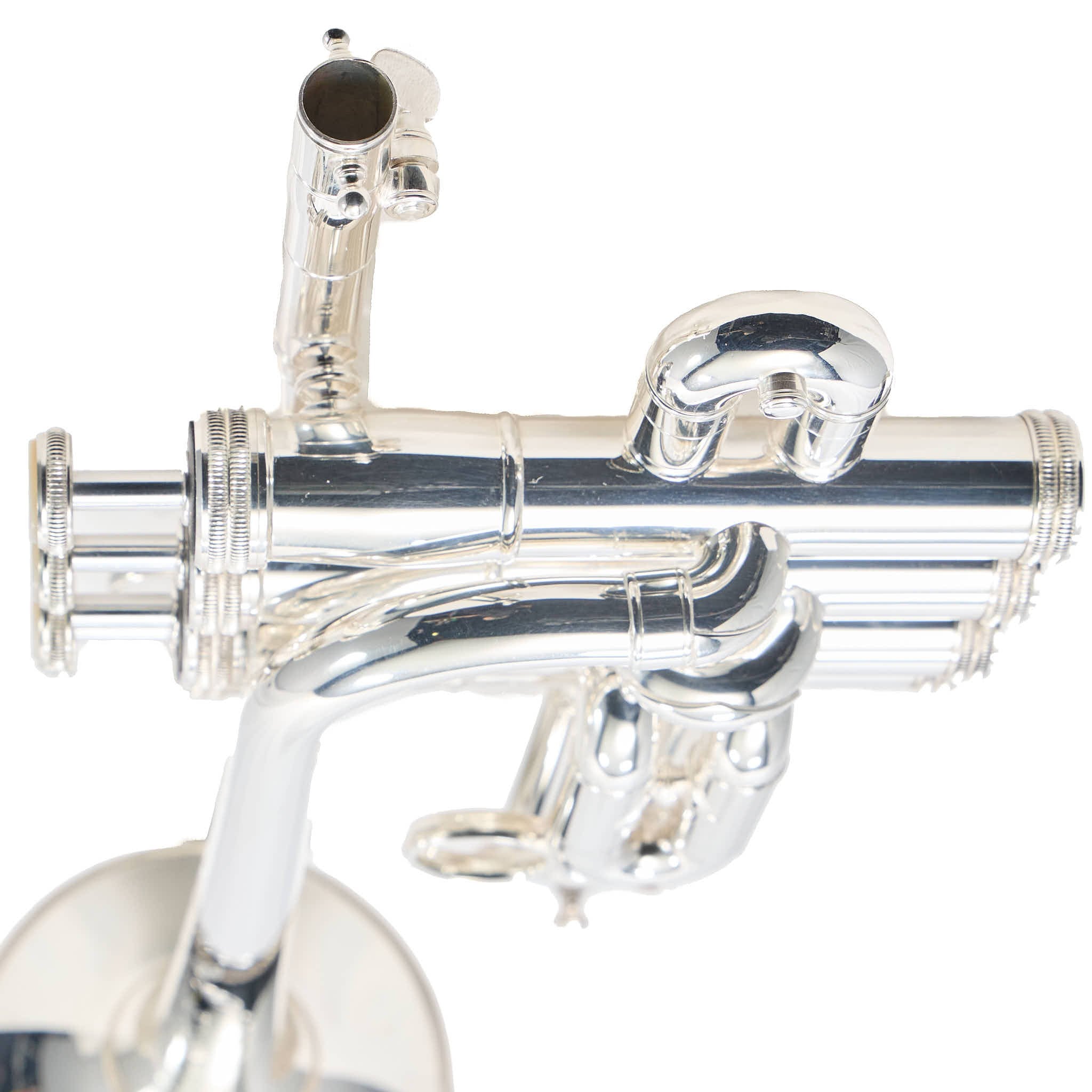 S.E. Shires TRQ9S Q-Series Professional Piccolo Trumpet in Silver Plate