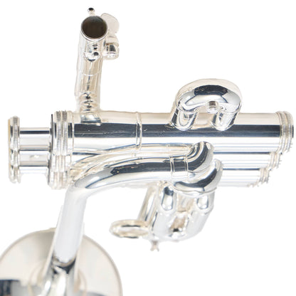 S.E. Shires TRQ9S Q-Series Professional Piccolo Trumpet in Silver Plate