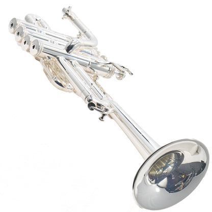 S.E. Shires TRQ9S Q-Series Professional Piccolo Trumpet in Silver Plate