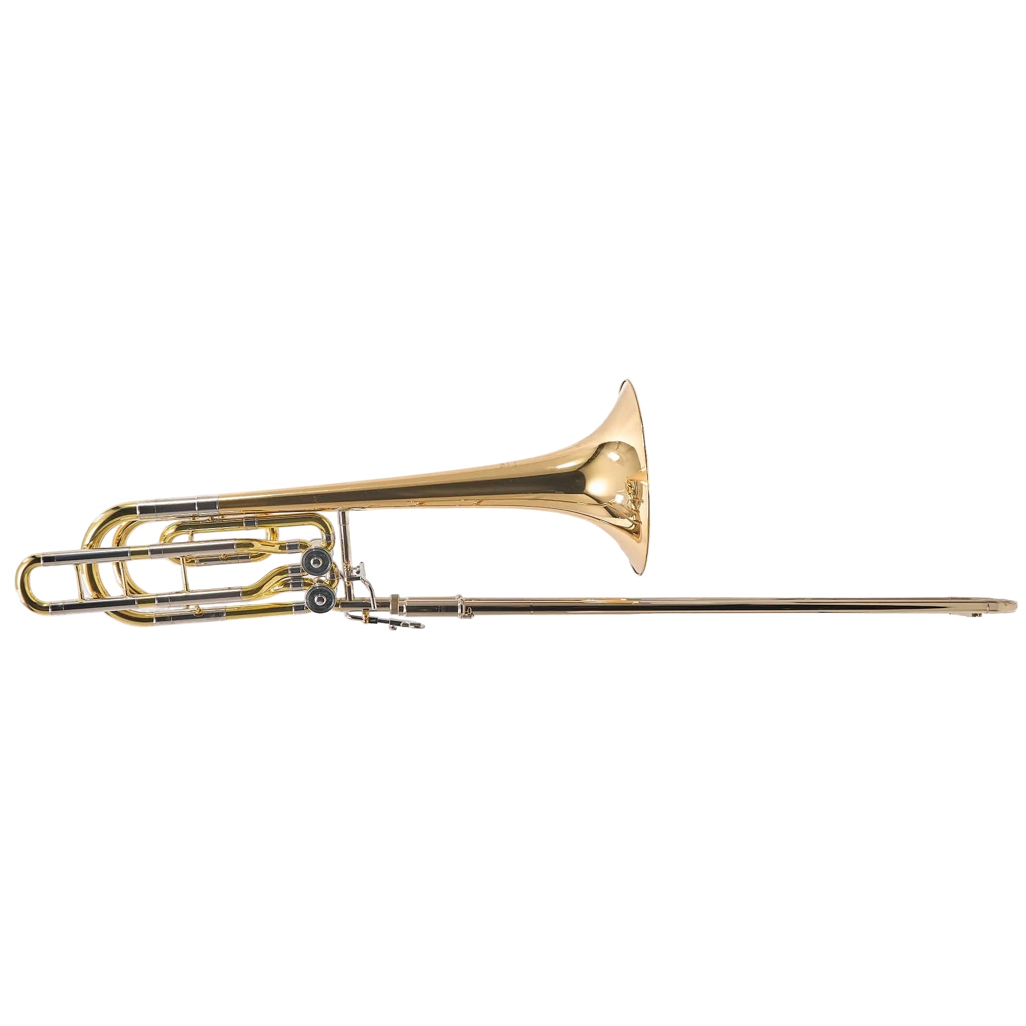 Yamaha YBL-620G Professional Bass Trombone with Dual Rotors in Lacquer