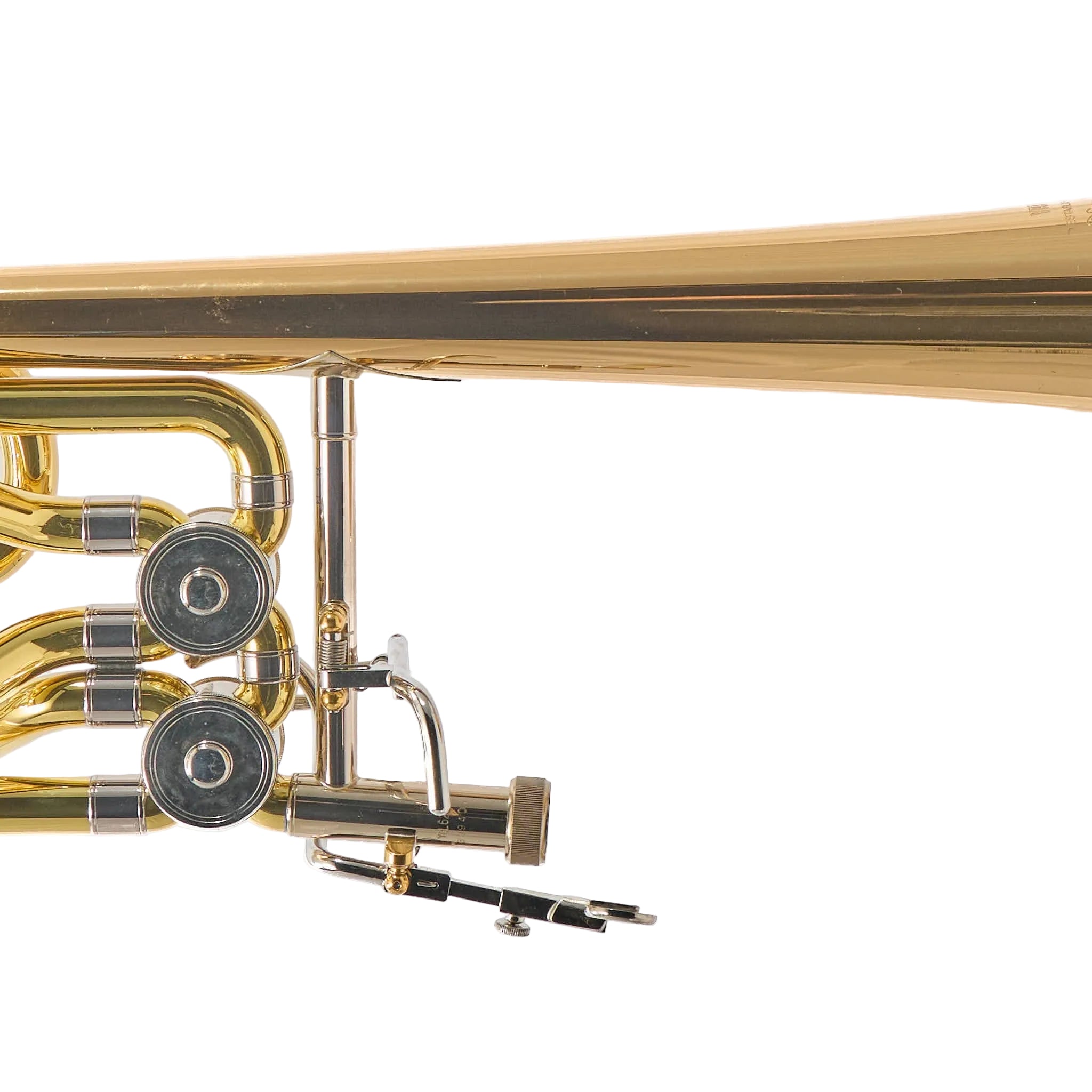 Yamaha YBL-620G Professional Bass Trombone with Dual Rotors in Lacquer