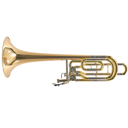 Yamaha YBL-620G Professional Bass Trombone with Dual Rotors in Lacquer