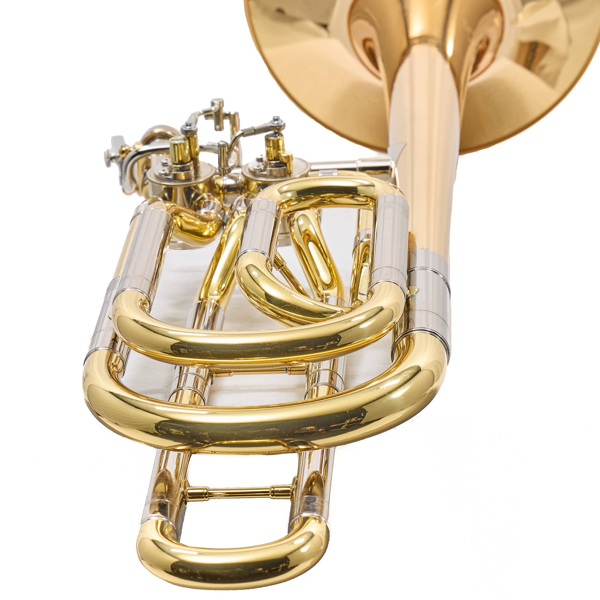 Yamaha YBL-620G Professional Bass Trombone with Dual Rotors in Lacquer
