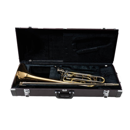 Yamaha YBL-620G Professional Bass Trombone with Dual Rotors in Lacquer