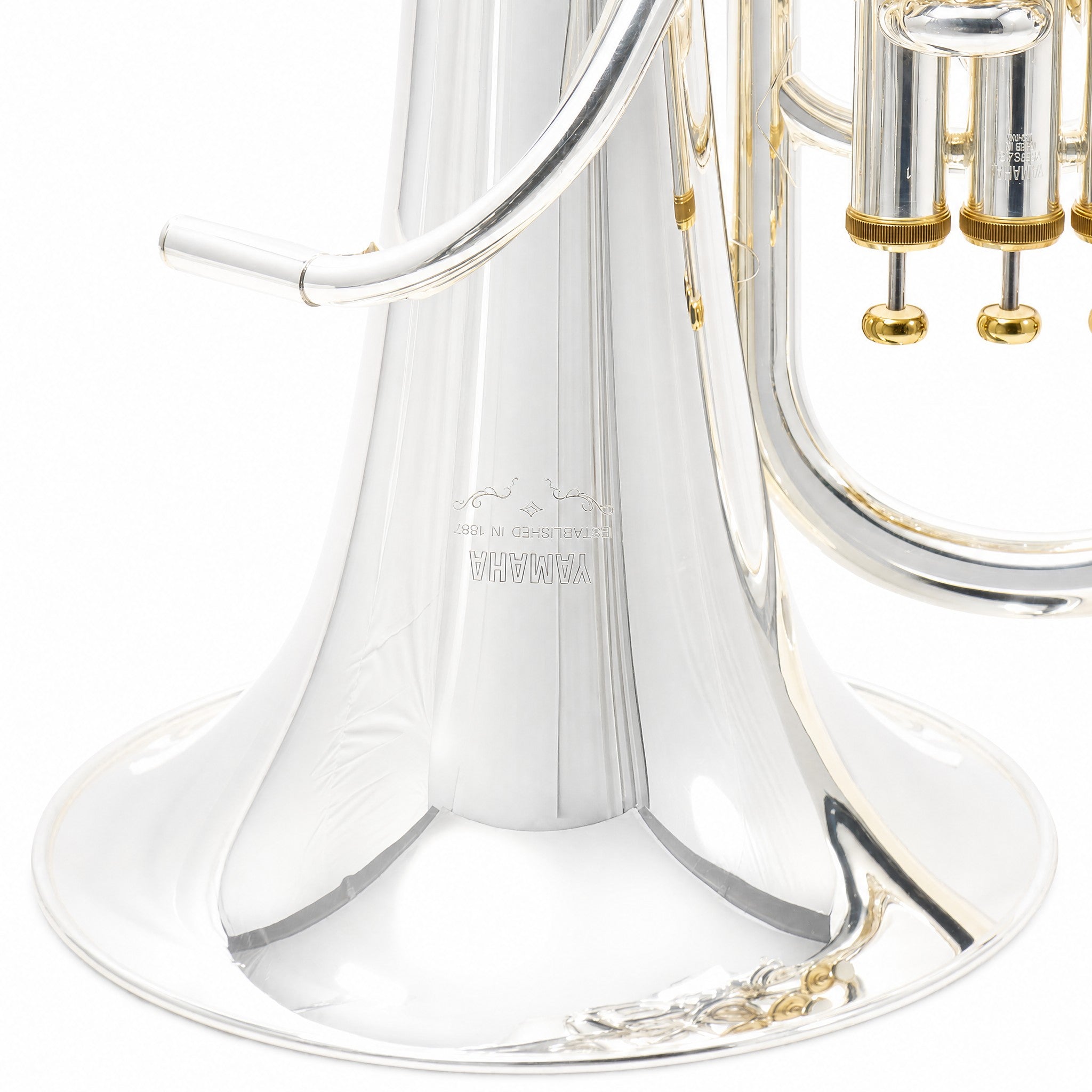 Yamaha YEP-642S Professional Compensating Euphonium in Silver Plate