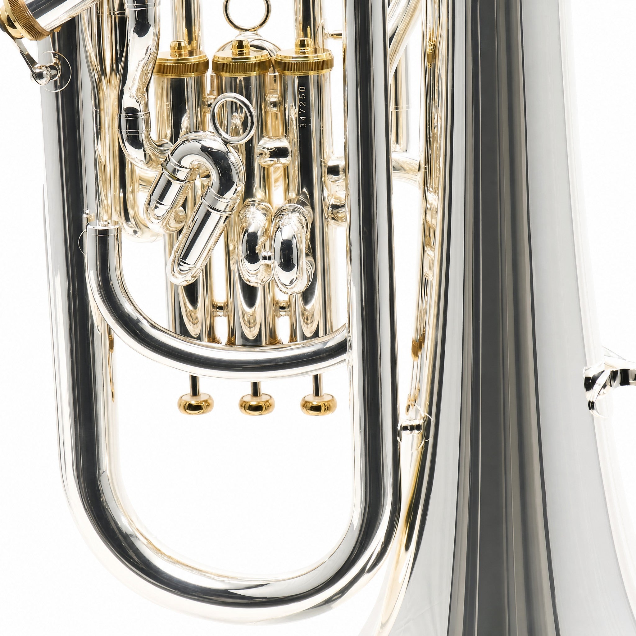 Yamaha YEP-642S Professional Compensating Euphonium in Silver Plate
