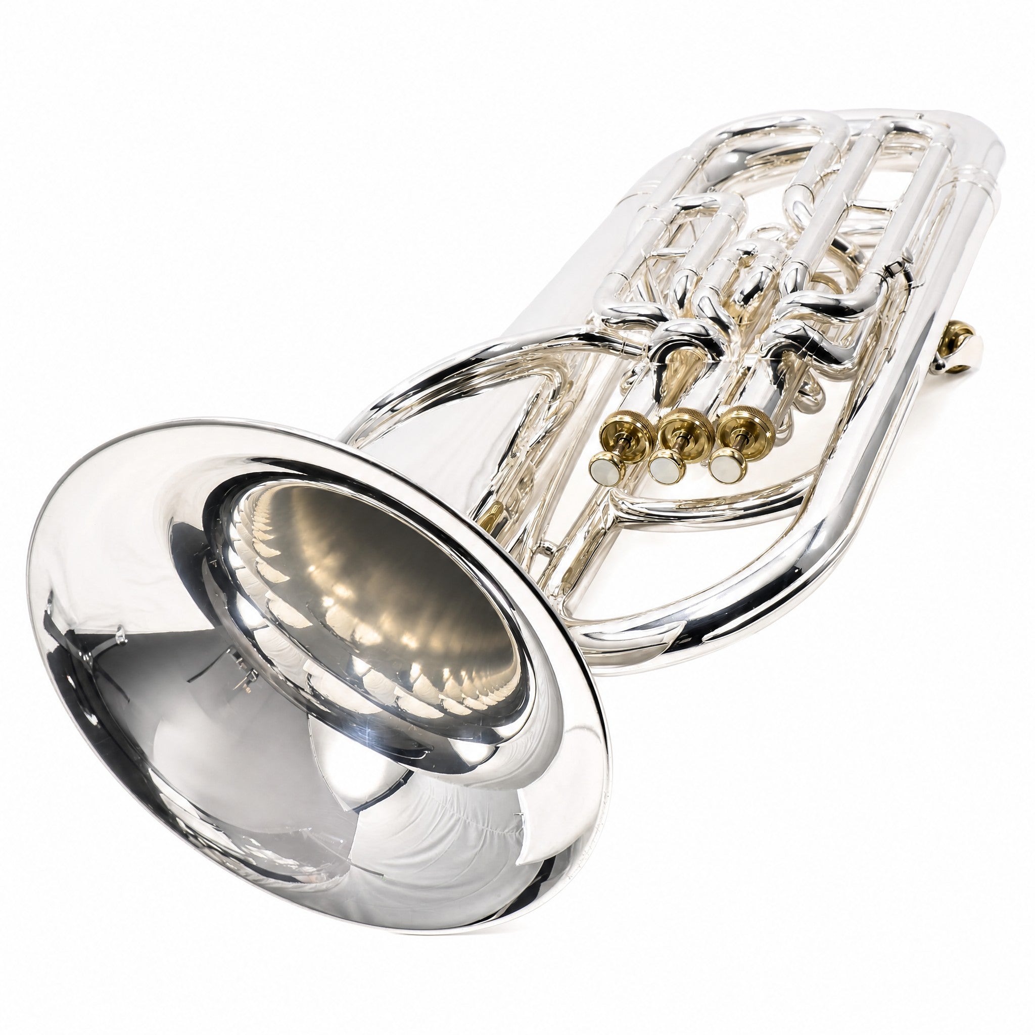 Yamaha YEP-642S Professional Compensating Euphonium in Silver Plate