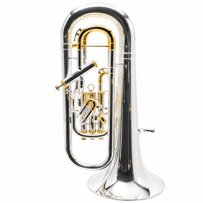 S.E. Shires SEUQ41SG Q-Series Compensating Euphonium in Silver Plate