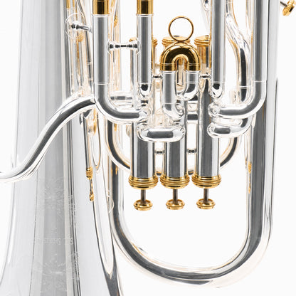 S.E. Shires SEUQ41SG Q-Series Compensating Euphonium in Silver Plate