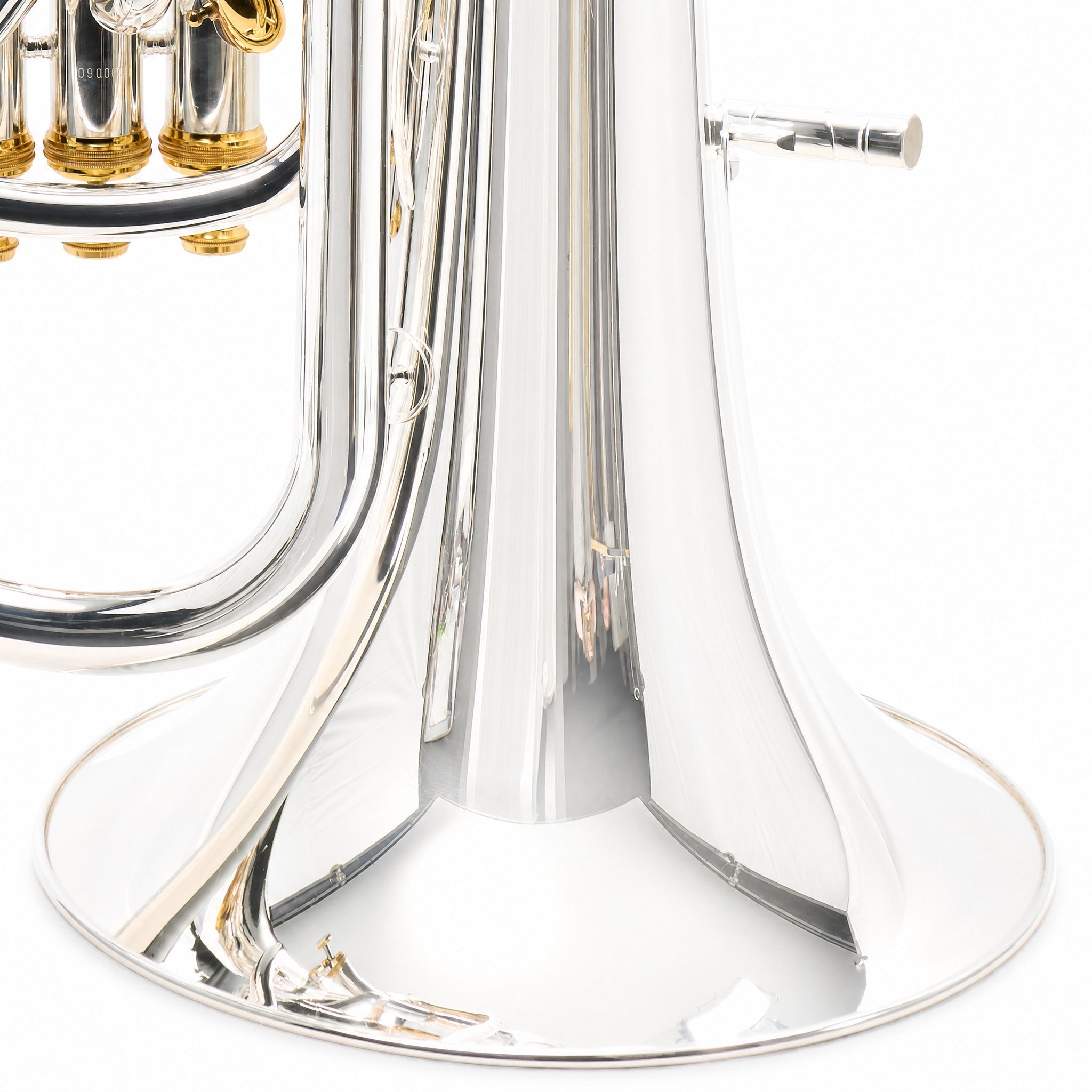 S.E. Shires SEUQ41SG Q-Series Compensating Euphonium in Silver Plate