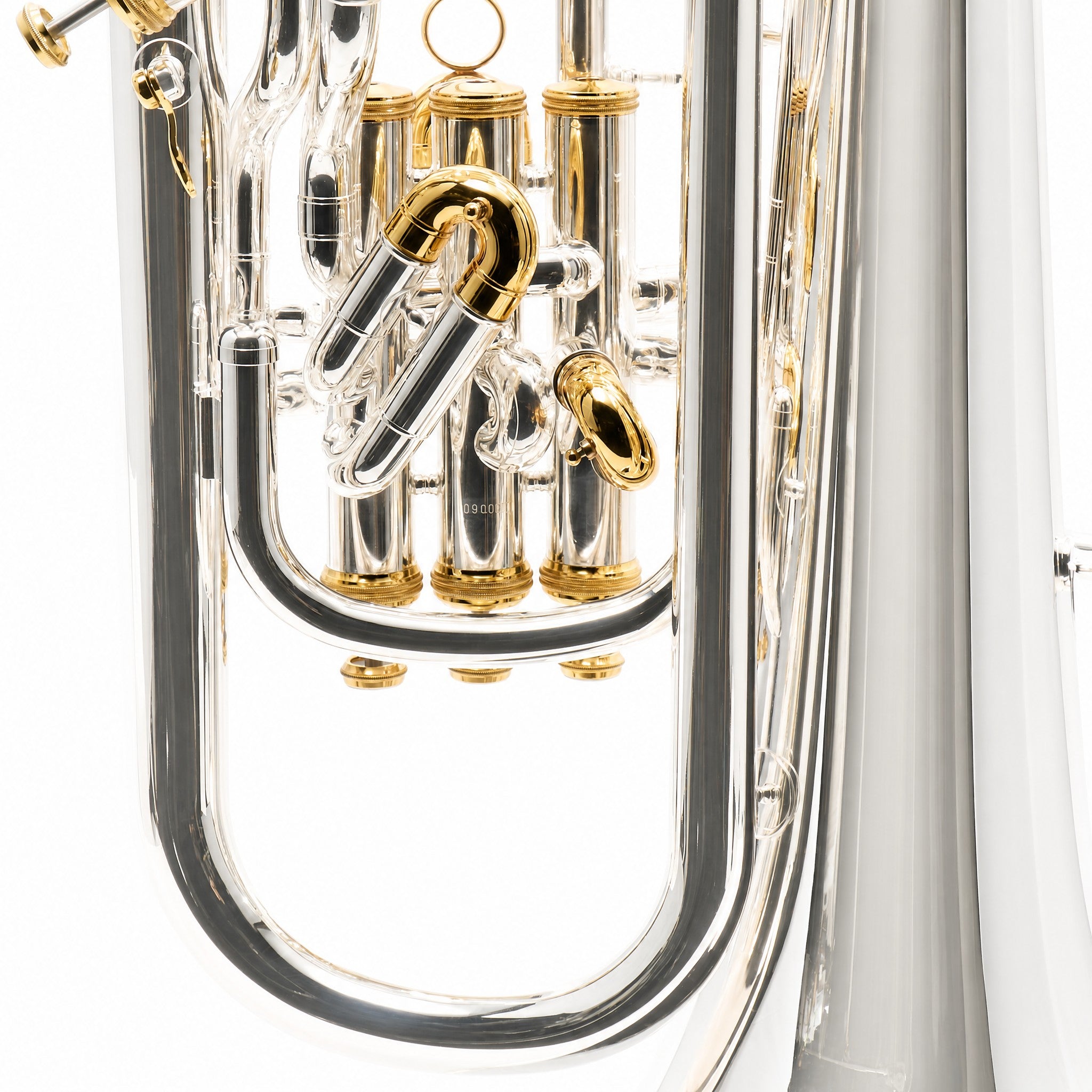 S.E. Shires SEUQ41SG Q-Series Compensating Euphonium in Silver Plate