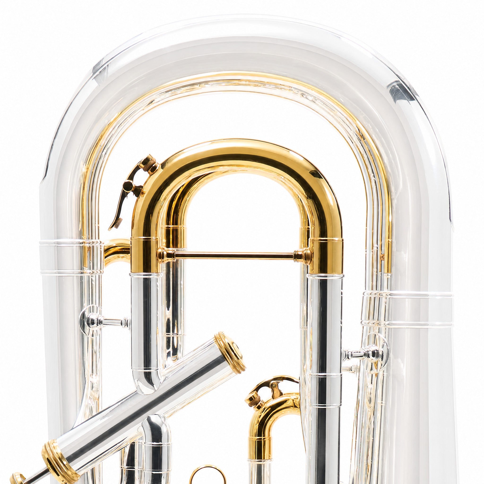 S.E. Shires SEUQ41SG Q-Series Compensating Euphonium in Silver Plate