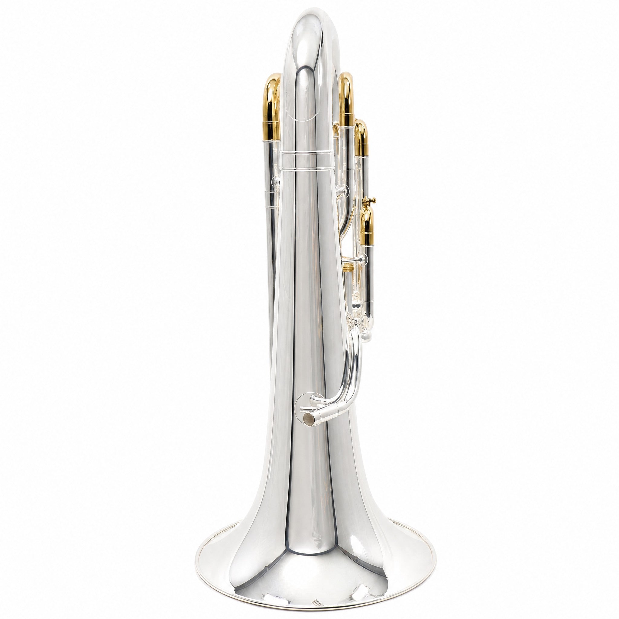 S.E. Shires SEUQ41SG Q-Series Compensating Euphonium in Silver Plate