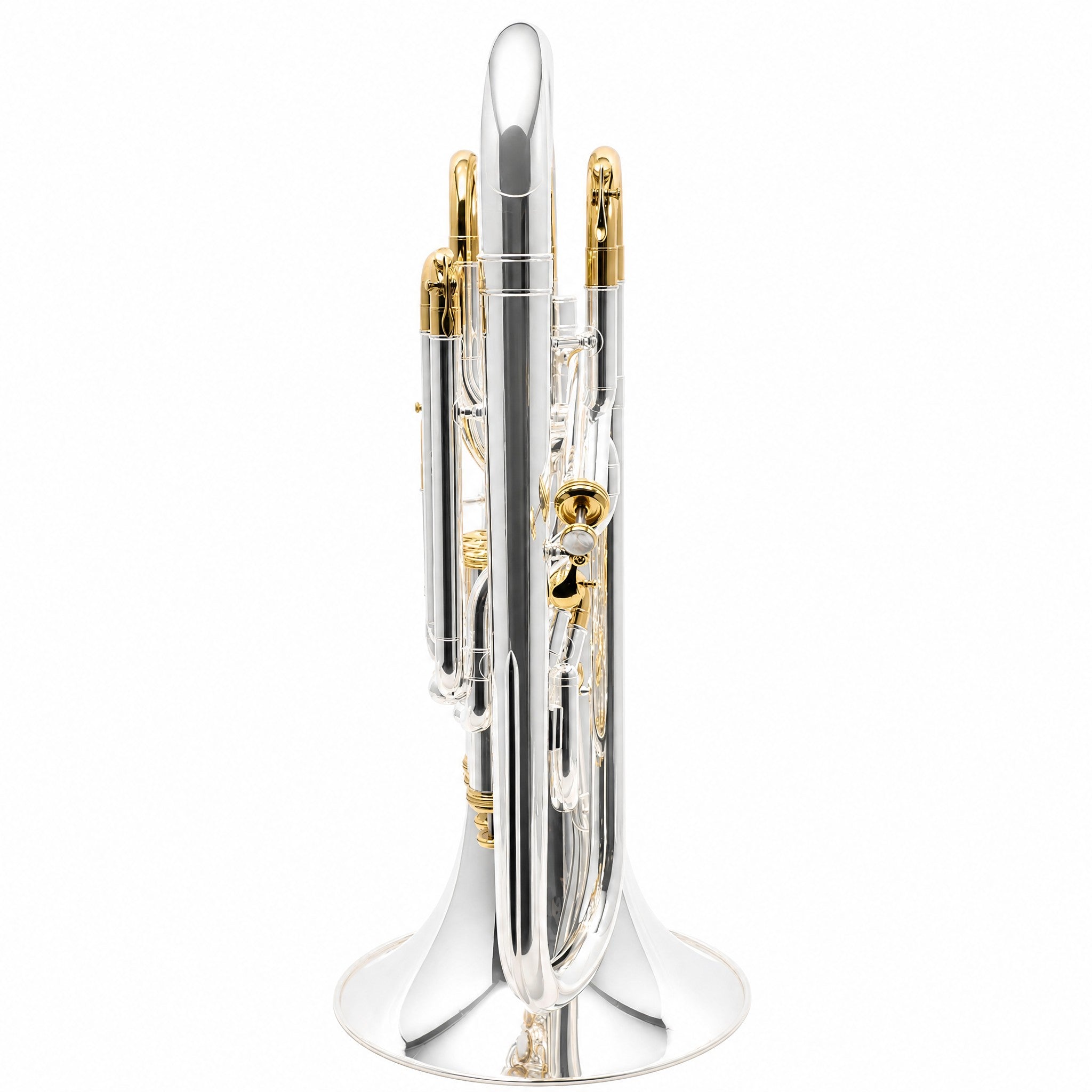 S.E. Shires SEUQ41SG Q-Series Compensating Euphonium in Silver Plate