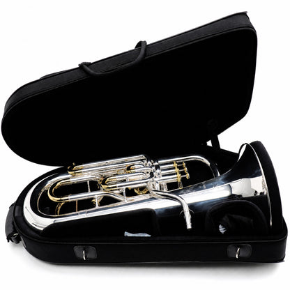 S.E. Shires SEUQ41SG Q-Series Compensating Euphonium in Silver Plate