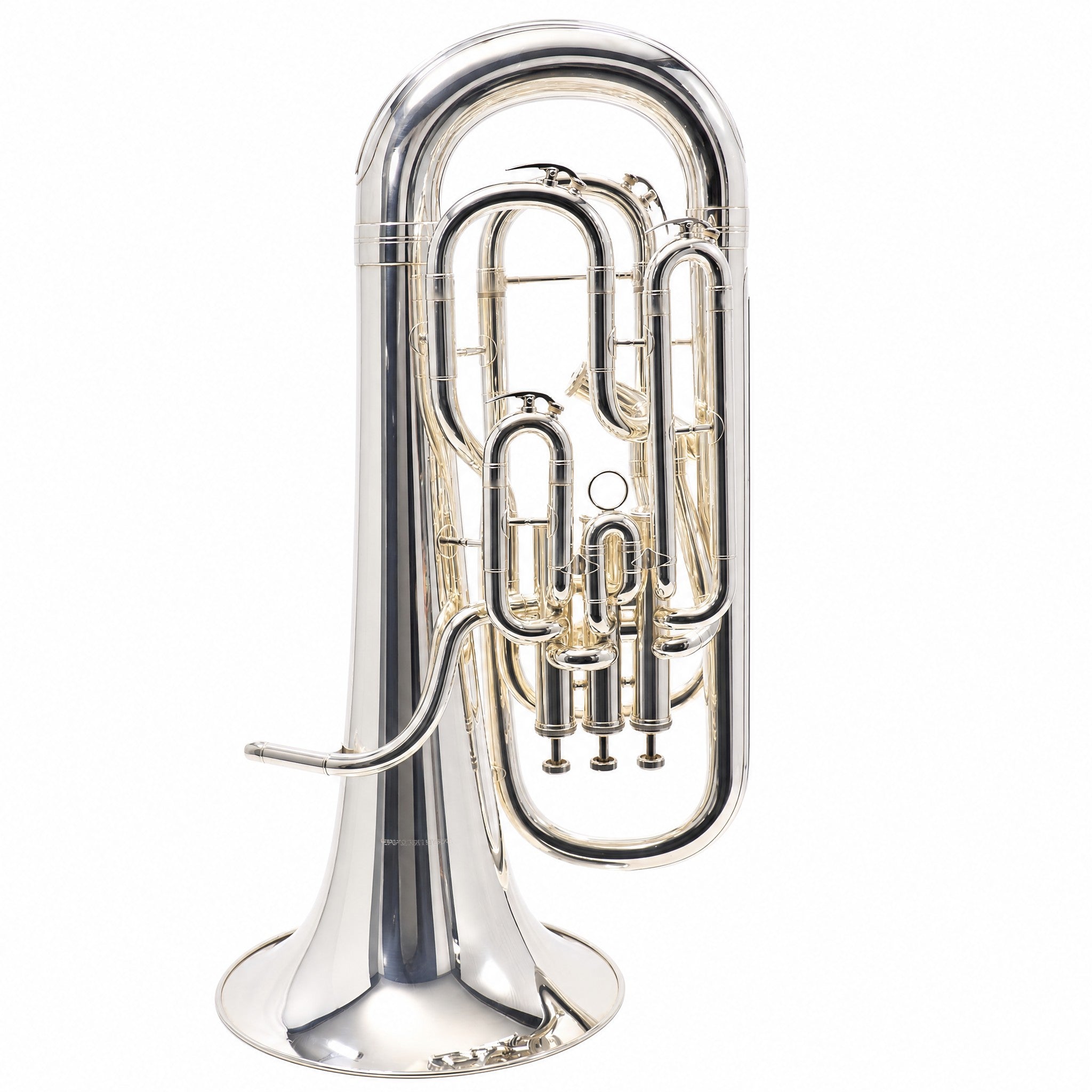Sterling 'Perantucci' Professional Compensating Euphonium in Silver Plate