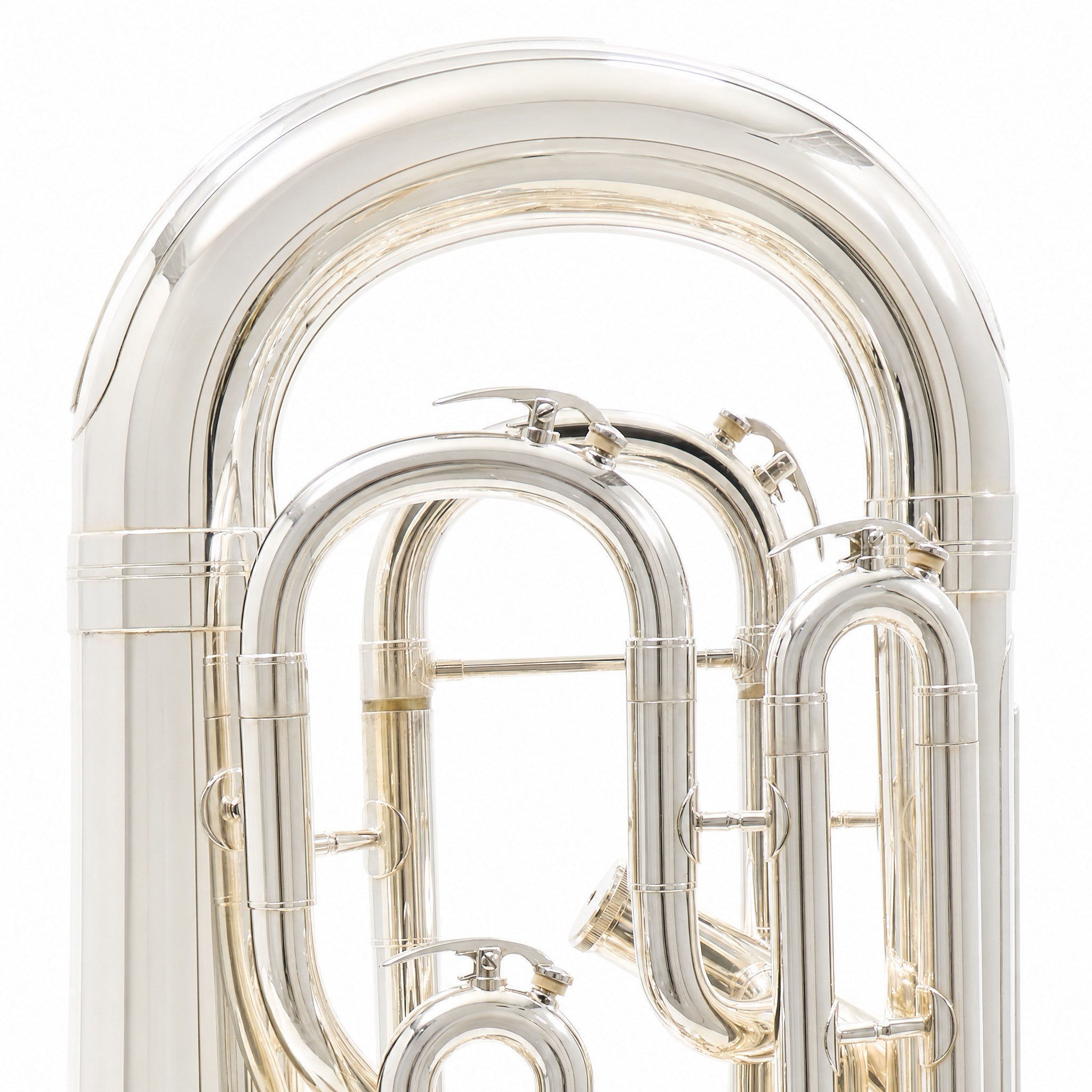 Sterling 'Perantucci' Professional Compensating Euphonium in Silver Plate