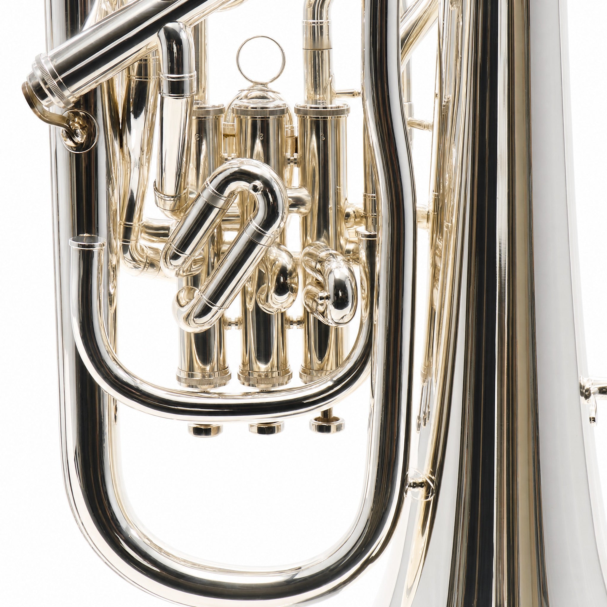 Sterling 'Perantucci' Professional Compensating Euphonium in Silver Plate
