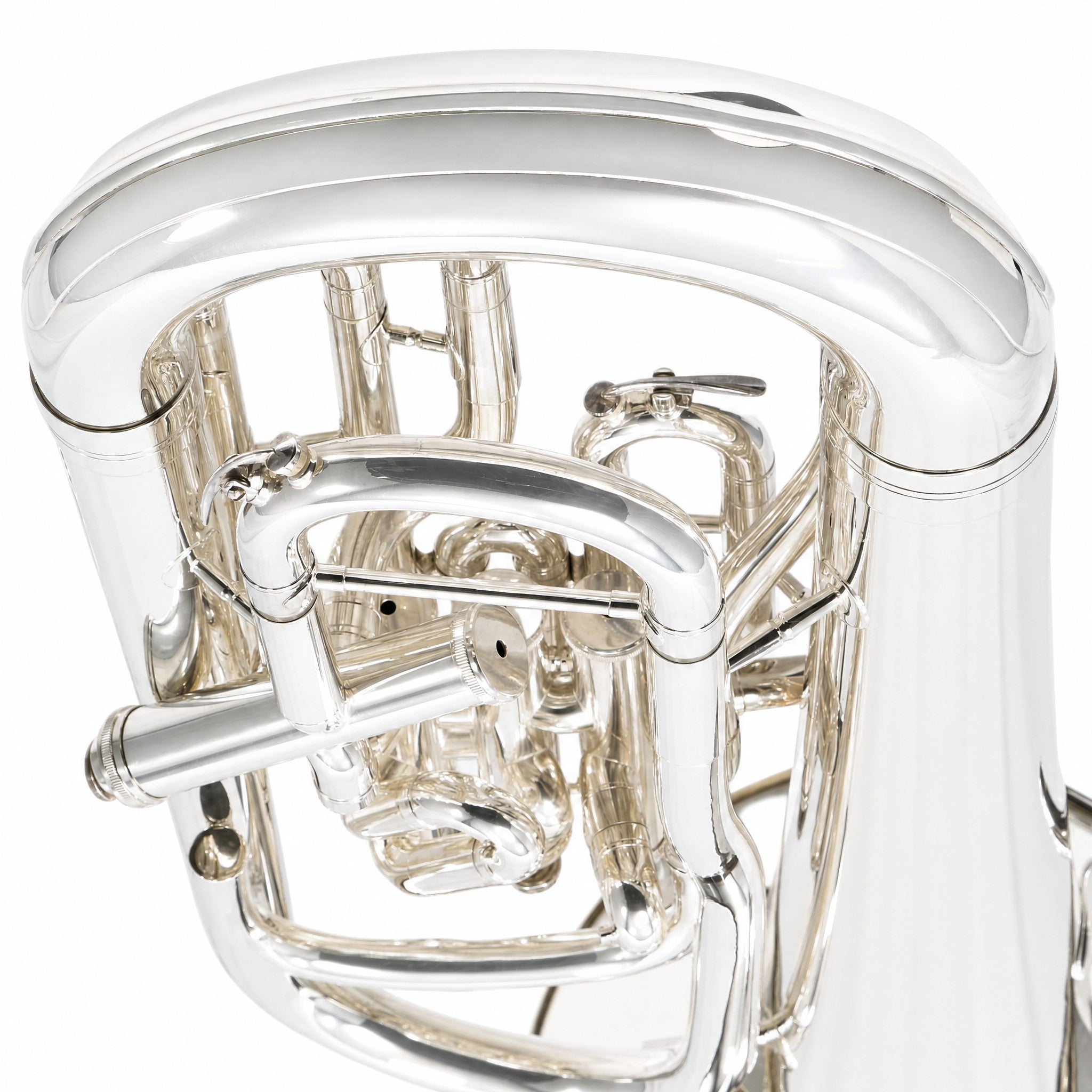 Sterling 'Perantucci' Professional Compensating Euphonium in Silver Plate