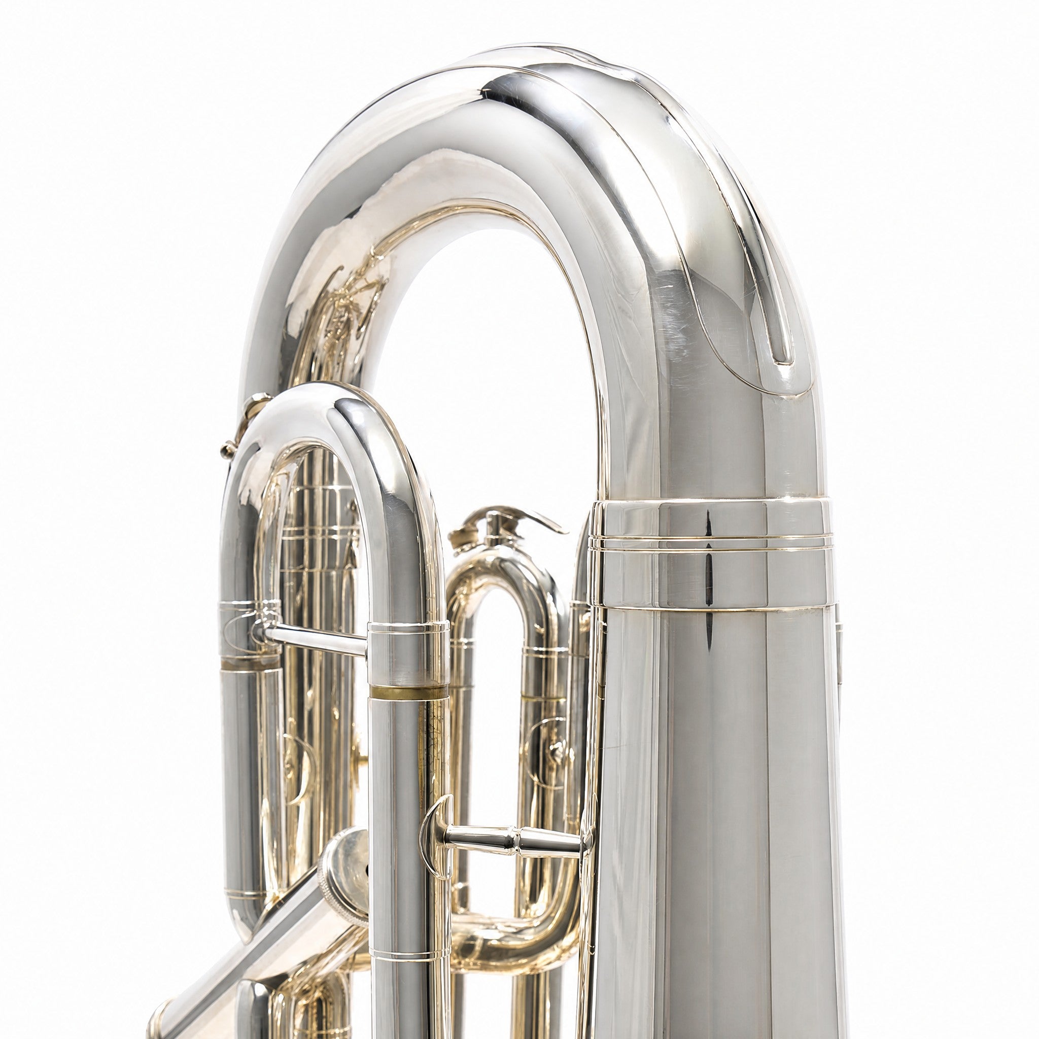 Sterling 'Perantucci' Professional Compensating Euphonium in Silver Plate
