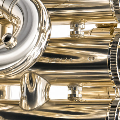Sterling 'Perantucci' Professional Compensating Euphonium in Silver Plate