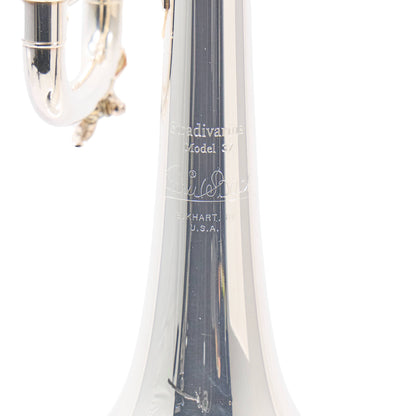 Bach 180S37 Stradivarius Professional Bb Trumpet in Silver Plate
