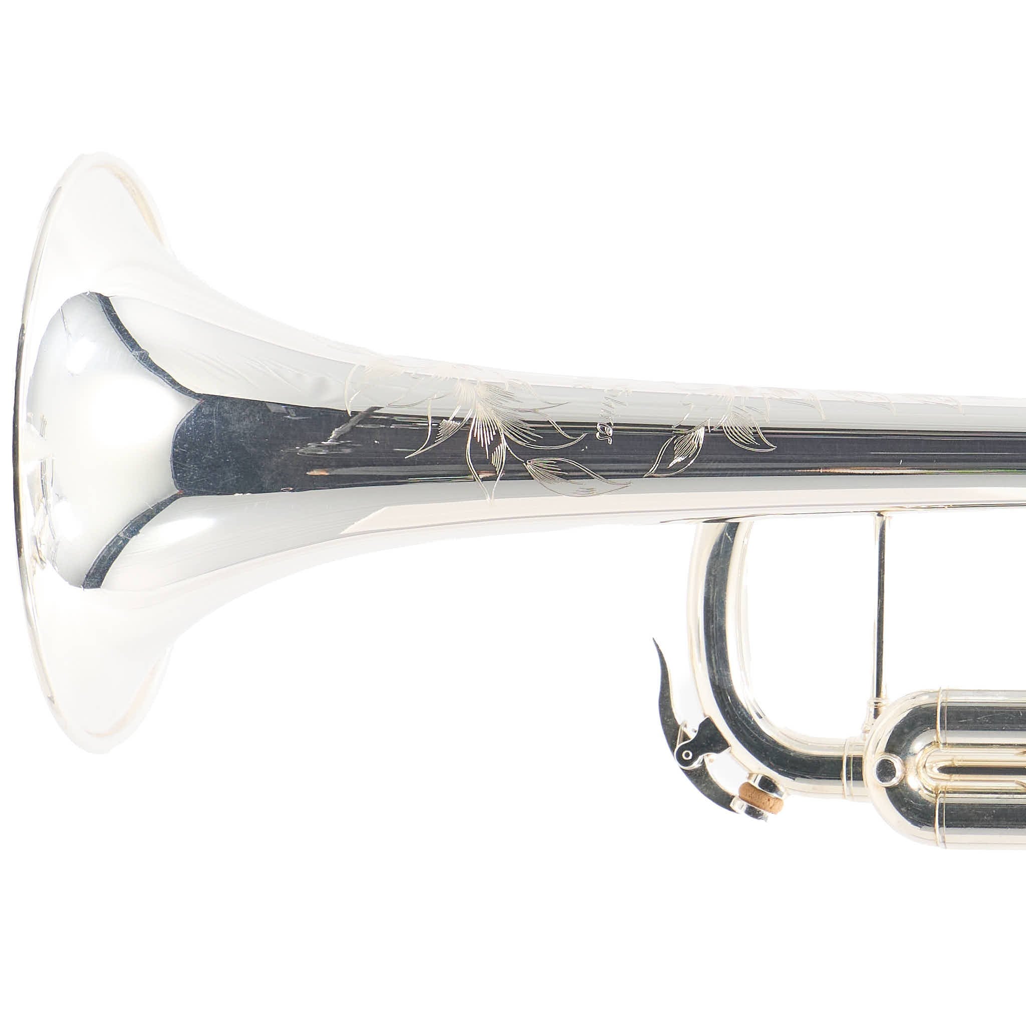 S.E. Shires Q10RS Q-Series Professional Bb Trumpet in Silver Plate