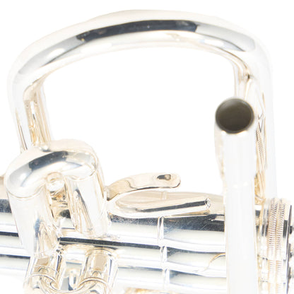 S.E. Shires Q10RS Q-Series Professional Bb Trumpet in Silver Plate