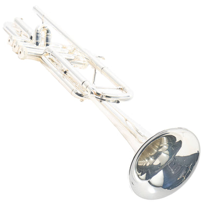 S.E. Shires Q10RS Q-Series Professional Bb Trumpet in Silver Plate
