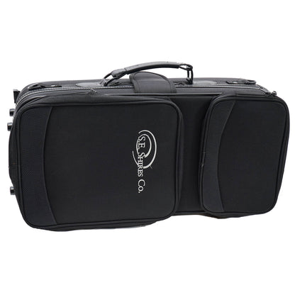 S.E. Shires Q10RS Q-Series Professional Bb Trumpet in Silver Plate