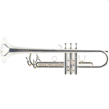 Schagerl 'Roman Empire' Professional Bb Trumpet in Silver Plate